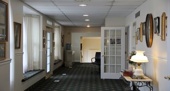 Interior shot of Taylor & Reynolds Funeral Home