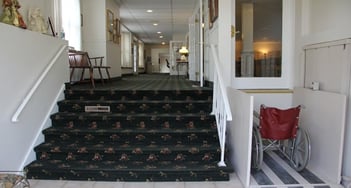 Interior shot of Taylor & Reynolds Funeral Home