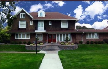 Exterior shot of Christopher Mitchell Funeral