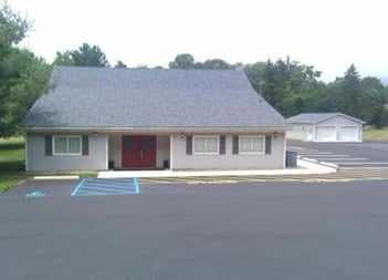 Exterior shot of William M Gagan Funeral Home