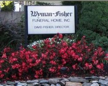 Exterior shot of Wyman-Fisher Funeral Home Incorporated