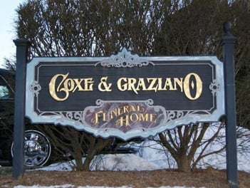 Exterior shot of Coxe & Graziano Funeral Home
