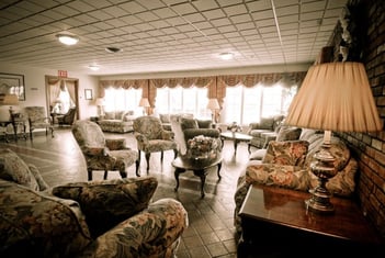 Interior shot of Claude R Boyd/Spencer Funeral Home