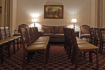 Interior shot of Edwin L Bennett Funeral Homes