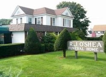 Exterior shot of Rj O'Shea Funeral Home Incorporated