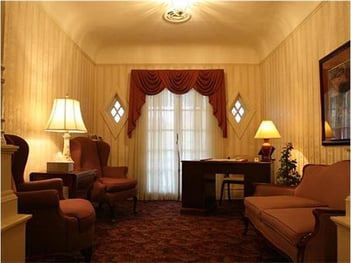 Interior shot of Ballard-Durand Funeral Home