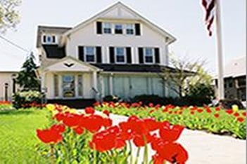 Exterior shot of Beecher Funeral Home Incorporated