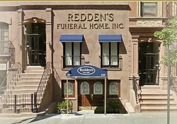 Exterior shot of Redden's Funeral Home Incorporated
