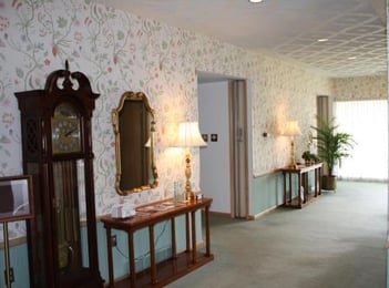 Interior shot of O. R. Woodyard Funeral Home-East Chapel