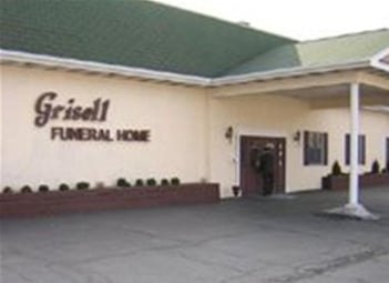 Exterior shot of Grisell Funeral Homes