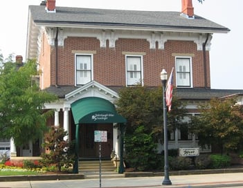 Exterior shot of Defenbaugh Wise Schoedinger Funeral Home