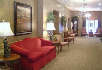 Interior shot of Richardson Davis Funeral Home