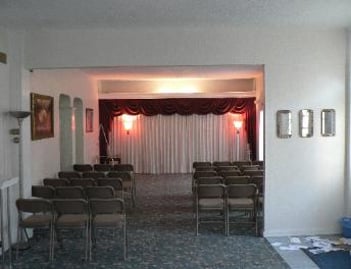 Interior shot of Brough-Getts Funeral Home