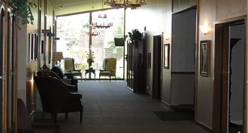 Interior shot of Rossi Brothers Funeral Home
