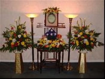 Interior shot of Cromes Funeral Home Incorporated