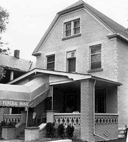Miller McFall Rogers Funeral Home located at 8608 Quincy Avenue since 1931.