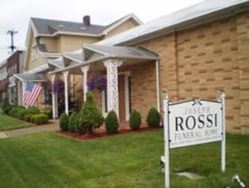Exterior shot of Joseph Rossi Funeral Home