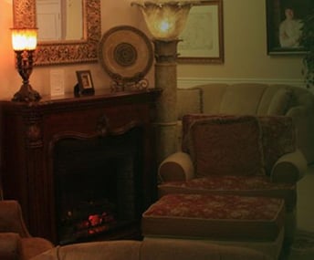 Interior shot of John M Ireland Funeral Home