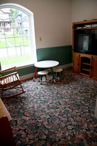 Interior shot of Goble Baronick Funeral Home