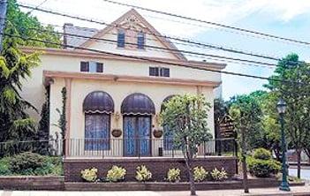 Exterior shot of May Funeral Home