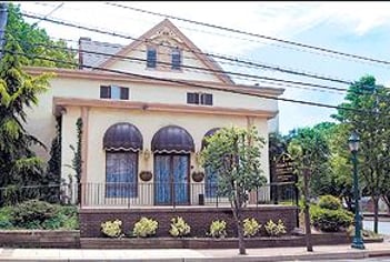 Exterior shot of May Funeral Home