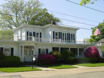 Exterior shot of William D Elkin Funeral Home