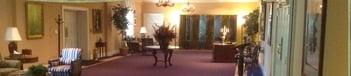 Interior shot of James A Mc Alister Funeral Home