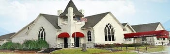 Exterior shot of Brown Oglesby Funeral Home