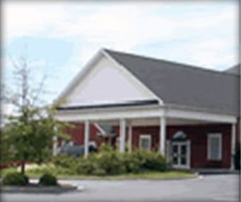 Exterior shot of Eggers Funeral Home