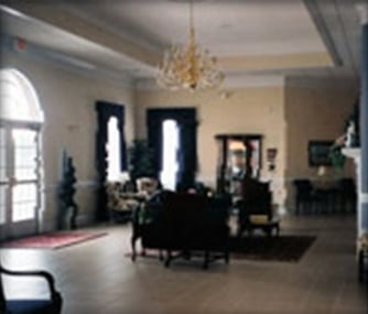 Interior shot of Eggers Funeral Home