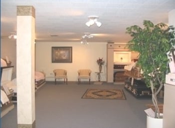 Interior shot of Behrens Wilson Funeral Home