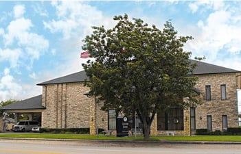 Exterior shot of Crawford-Bowers Funeral Home