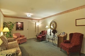 Interior shot of Bright-Holland Funeral Home