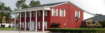 Exterior shot of Hayes Funeral Home