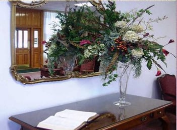 Interior shot of Ben F Brown's Memorial Funeral