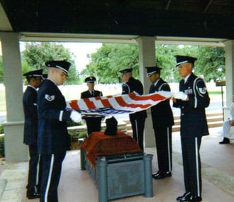 Honoring a veteran 