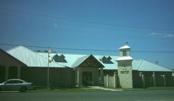 Exterior shot of Horger-Guinn Funeral Home