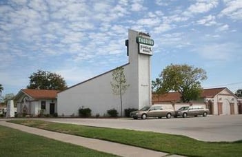 Exterior shot of Trevino Funeral Home