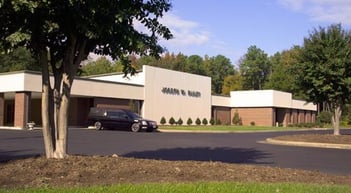 Exterior shot of Bliley Funeral Homes