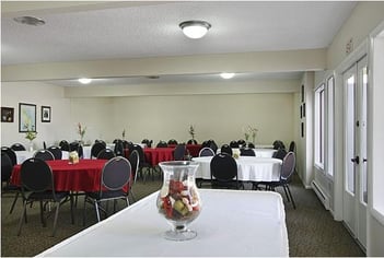 Interior shot of Miller-Woodlawn Funeral Home