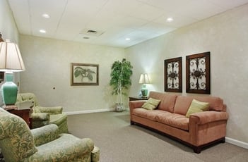 Interior shot of Keith & Keith Funeral Home