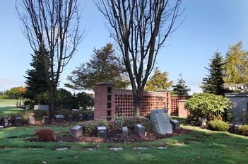 Exterior shot of Cypress Lawn Memorial Park