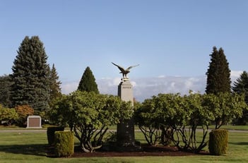 Exterior shot of Cypress Lawn Memorial Park