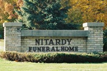 Exterior shot of Nitardy Funeral Home