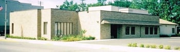Exterior shot of Lanham Miller Funeral Home
