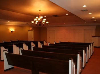 Interior shot of Daley-Murphy-Wisch Funeral Service