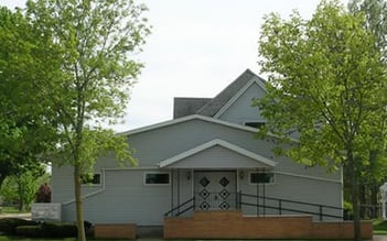 Exterior shot of Wachholz Family Funeral Home