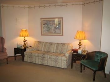 Interior shot of Beil-Didier Funeral Home