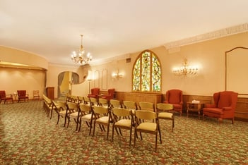 Interior shot of Ballhorn Funeral Chapels