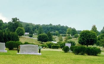 Exterior shot of Blue Ridge Funeral Home